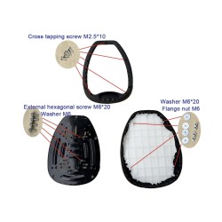 Sitz für Dualtron Thunder, Ultra, Victor DT2 DT3 Achilleus Compact Roller Minimotors - 8  