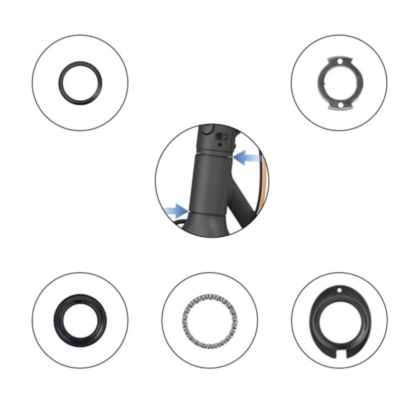 Kormány- és csapágykészlet Segway F2, F2 Plus, F2 Pro vagy hasonló modellekhez Segway - Ninebot - 1  