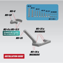 Stuurdemper voor Ausom DT2 Pro, L2, L2 Max, Kugoo F3 Plus & vergelijkbare e-scooters, veilig & stabiel  - 8  