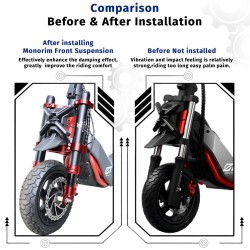 Predni odpruzeni Monorim MZ3 Plus Dual Air pro Segway ZT3 vyssi komfort  - 14  