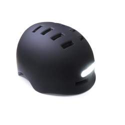 Capacete com luz frontal e traseira - bateria recarregável.  - 1 


 