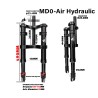 Monorim MD0 Air Hydraulic esiamordistus 490mm x 165mm  - 2 
Sobivus: sobib uhilduvatele Monorim MD0 esihargi lahendustele; kontr