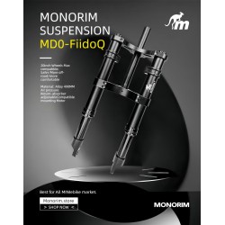Priekine pakaba Monorim MD0-FiidoQ  - 3 
Suderinamumas: priekine pakaba Monorim MD0-FiidoQ skirta Fiido Q (Q1/Q1S) ir suderinami