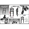 Esivedrustus Monorim ME0 Coil spring version 565mm x 165mm  - 13 
Ühilduvus: ME0 Coil Spring 565mm x 165mm ühilduvatele kinnitus