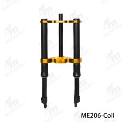 Frontfjæring Monorim ME206 Coil Spring 565mm x 206mm  - 3 Passer til: Monorim ME206 frontfjaring Coil Spring 565mm x 206mm for m