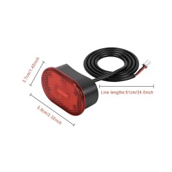Galinis zibintas Xiaomi 5, 5 Pro ir 5 Max | LED saugumas  - 6  