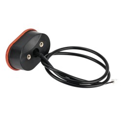 Rear mudguard with tail light and support for Xiaomi 5 Pro  - 19  