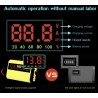 12V 2A batteriladdare för blybatterier 7Ah 12Ah 14Ah 20Ah  - 4 Huvudfunktioner

Digital LCD-skärm som visar spänning (V), ström 