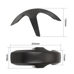 Przedni błotnik do hulajnogi Xiaomi 5 MAX  - 1  