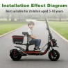 Siège Monorim SCMax-ZT3 pour trottinette Segway ZT3 series  - 2  