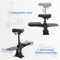 Monorim SCMAX-G30 sæde til Segway Ninebot G30 LP D P E  - 5  