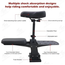 Monorim SCMAX-G2 sæde til Segway Max G2 og G65  - 4  