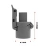 Pieza de plegado para Segway Ninebot MAX G30, repuestos, tornillo y palanca  - 27  --- 