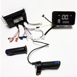 Kit controler motor brushless sinusoidal 48V 84V 50A 3000W cu acceleratie si afisaj  - 2 Lista de produse

Controler 50A + 1 acc