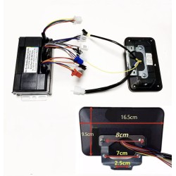 Sinusovy bezkefovy regulator motora set 48V 84V 50A 3000W s plynom a displejom  - 11 Zoznam produktov

50A regulátor + 1 plynová
