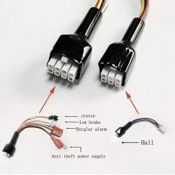 Kit controleur moteur sans balais onde sinusoidale 48V 84V 50A 3000W avec accelerateur et ecran  - 16 Liste des produits

Contrô