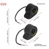 Gachette d'acceleration pour trottinette Gotrax GXL V2/Apex/Apex Pro/Apex XL/XR Elite ou similaire  - 9 Compatibilite precise Go