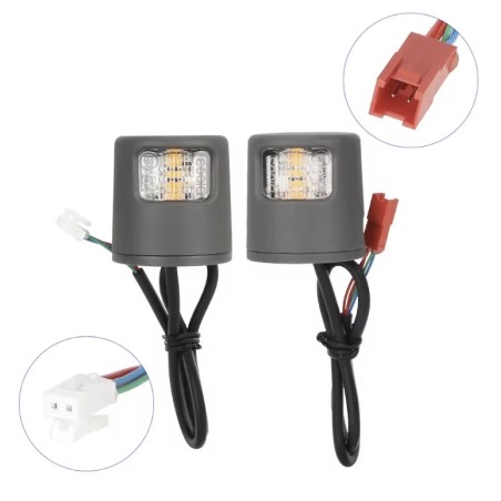 Semnalizatoare LED pentru trotineta Xiaomi 5/5 Pro/5 Plus/5 Max sau similar - kit directie si siguranta  - 1 
Compatibilitate cl