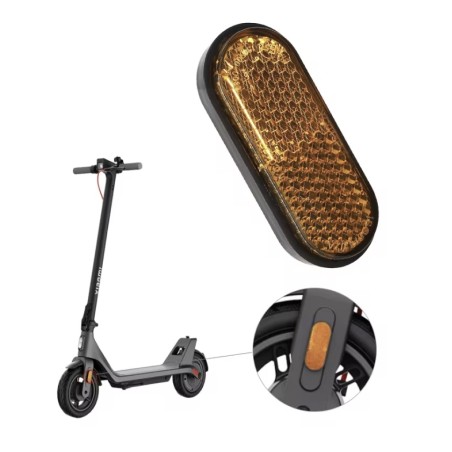 Reflector horquilla delantera para patinete Xiaomi 4 Lite 2nd Gen  - 1 Compatibilidad exacta: Diseñado para la horquilla delante