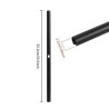 Lai juhtraud 52cm Xiaomi M365 Pro Essential 1S  - 11 
Sobivus: 52cm juhtraud Xiaomi M365, Pro, Essential, 1S voi sarnane (22mm).