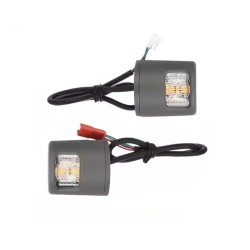 LED povorotniki dlya samokata Xiaomi 4 Lite 2nd ili podobnogo, komplekt signalizatsii i bezopasnosti  - 3 Podkhodit dlya Xiaomi 