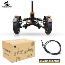 Monorim X3 Max Air Doppelrad-Vorderfederung fur Ninebot Max G2: Ersatzteil und Stossdampfer Monorim - 4 Passend fur Ninebot Max 