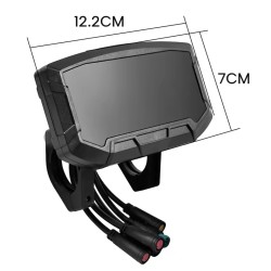 Display skærm til el-løbehjul iScooter iX3 Kamikaze K1 K1 Plus ZWHEEL ZWOLF, reservedel  - 1 
Udskiftningsdisplay skærm til komp