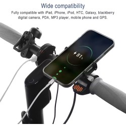 USB ir USB-C ikrovimo prievadas elektrinio paspirtuko vairui - XT30, XT60 ir XT90  - 4 Tinka elektriniu paspirtuku, elektriniu s