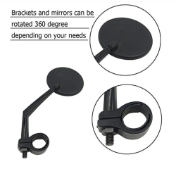 Espelho retrovisor para scooters bicicletas  - 4  