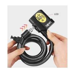 Hengelåser med høysensitiv alarm - støyeffekt større enn 100 desibel. Nøkkel, fjernkontroll eller mobilapp Wan - 3 
Beskytt kjør