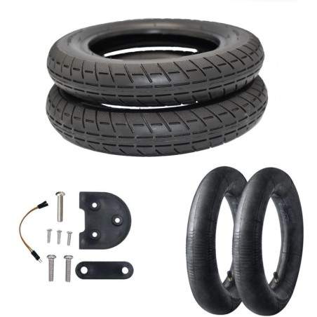 10 Zoll Emove Brand Wheel Kits für Xiaomi PRO Schwarz - Rot - Weiß  - 2  