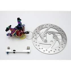 Kit complet de frână cu etrier xTech pentru Xiaomi M365, 1S, Essential, Pro2 sau M365 Pro ZOOM xTech - 2 Set de instalare frână 