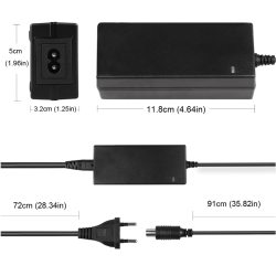 Carregador compatível para Xiaomi M365, 1S, Pro2 e M365 Pro - 42v 1.7a / 2a Xiaomi - 3  