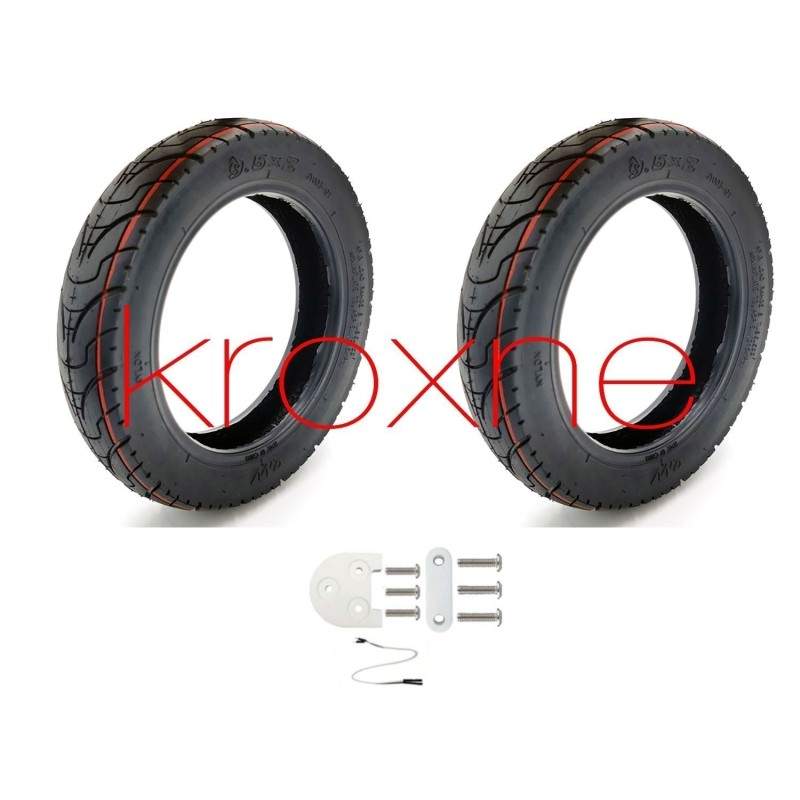 Kit de pneus cityRoad de 9,5 polegadas para qualquer modelo Xiaomi (Pro, Pro2, Mi 3, Essential, 1S, M365).  - 5 Kit de pneus tod