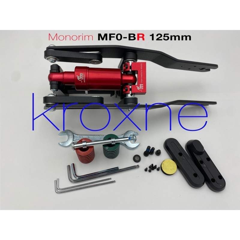 Suspensión delantera MF0 monorim para patinete eléctrico Segway  F20 F25E F30E F40E Monorim - 6 Instala amortiguadores MF0 monor