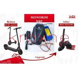 Bateria externa monorim mbp 36v 10.4ah para xiaomi m365/pro series e para segway maxg30d/le/lp/ld todos os modelos. Monorim - 1 