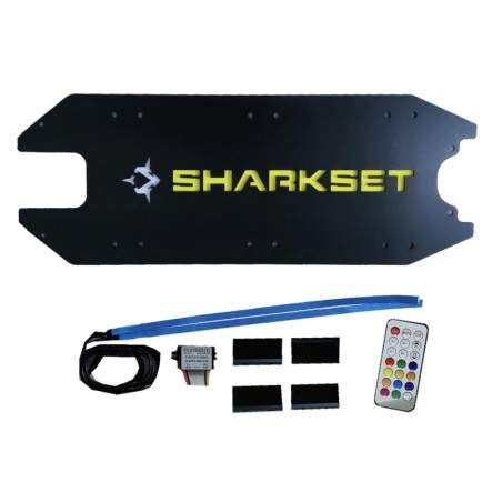 Dragon Deck LED SHARKSET Cover Kit NInebOT MAX G30 kaikille malleille tai vastaaville Sharkset - 6 Dragon Deck LED SHARKSET Cove