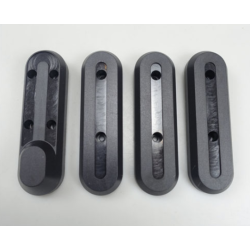 Moerafdekking - Afdekkit voor en achter voor Xiaomi M365, 1S, Pro2 en M365 Pro Xiaomi - 1 Moerafdekking - Afdekkit voor en achte