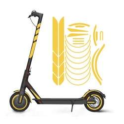 Adesivos reflexivos para os chassis Xiaomi M365, 1S, Pro2, M365 Pro e Essential Xiaomi - 20 Adesivos reflexivos para os chassis 