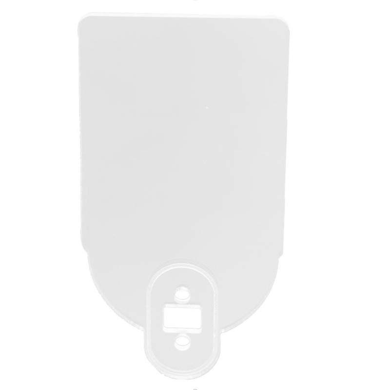 Support to install the license number or a reflective sticker  - 2 Support to install the license number or a reflective sticker