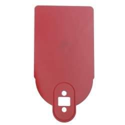 Soporte para instalar el número de licencia o una pegatina reflectante  - 3 Soporte para instalar el número de licencia o una pe