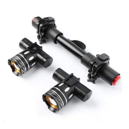 Diplí bára fotós LED gia ilektrikó skoúter Xiaomi me bataría 1200 mAh  - 1 Diplí bára fotós LED gia ilektrikó skoúter Xiaomi me 