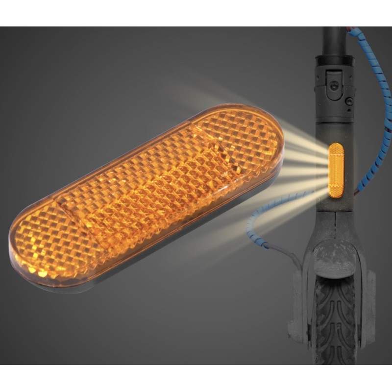 Vordere reflektierende Kunststoffabdeckung für Xiaomi 1S, Pro 2, Mi Scooter 3 Xiaomi - 1 Vordere reflektierende Kunststoffabdeck