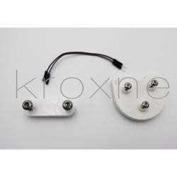 Komplet za podizanje blatobrana za ugradnju 10-inčnih guma na Xiaomi električne skutere  - 3 Komplet za podizanje blatobrana za 