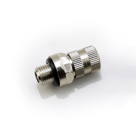 Válvula de aire de acero inoxidable con junta tórica para amortiguadores de aire a presión. KROXNE - 1 Válvula de acero inoxidab