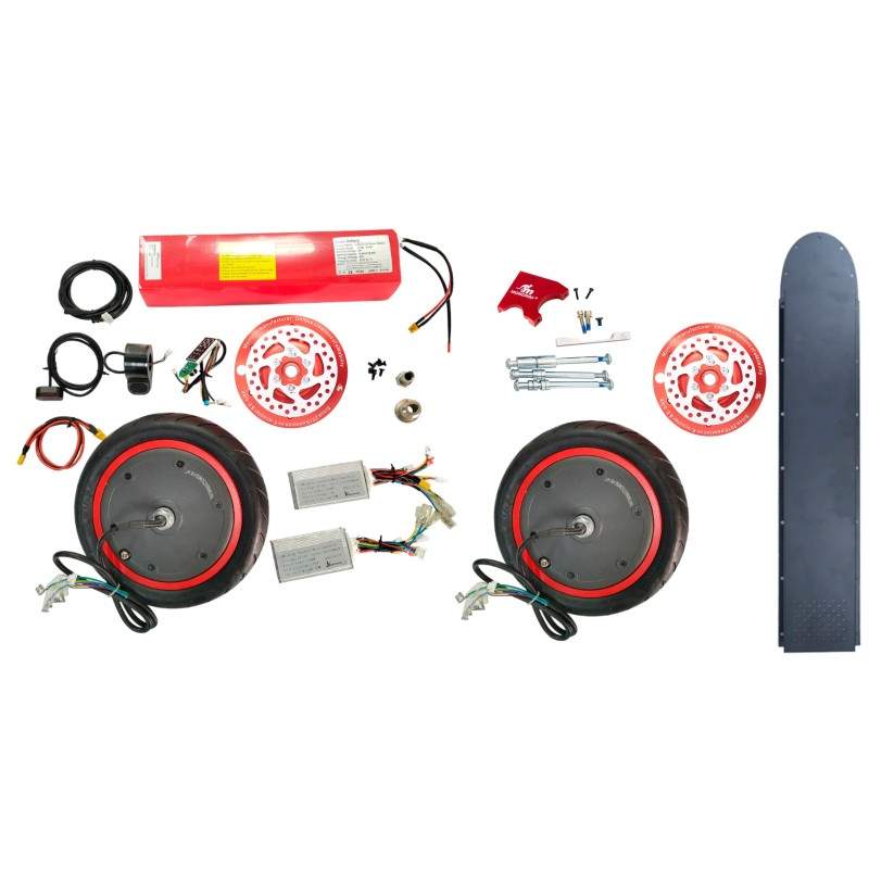 Monorim Dual32 Ultra (vključuje dva 350 W motorja) Monorim - 1 36v 14400mah baterija s 30Ah BMS
Vključuje dva motorja nominalne 