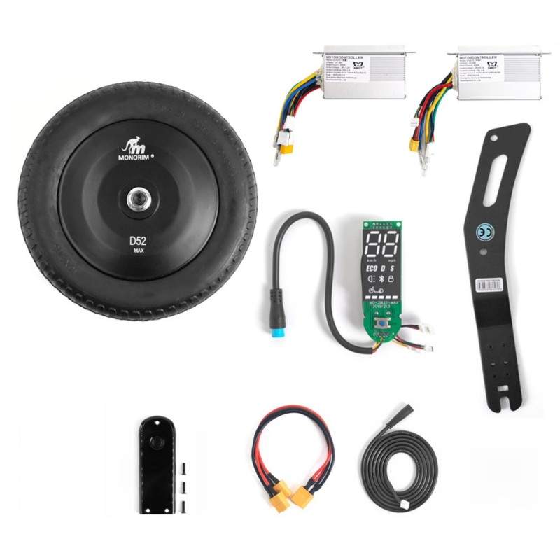 Monorim Dual52 Max (include un motore da 500w) Monorim - 1 
Include un motore da 500w nominali, aggiungendo questa potenza al tu