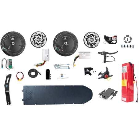 Monorim Dual52 Max Ultra (sisältää kaksi 500 watin moottoria) Monorim - 1 
Sisältää 20 000 mah:n akun ja 60 ah BMS:n
48v 3A akku