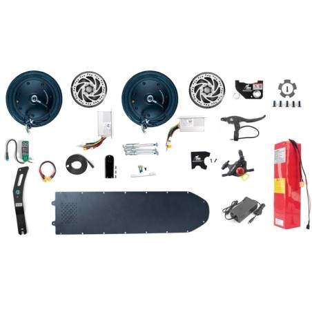 Monorim Dual52 Max Ultra Air (inclusief twee 500w luchtmotoren) Monorim - 1 Inclusief een 20000 mah batterij met 60ah BMS
48v 3A