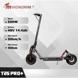 Monorim T2SPRO + 48V högpresterande elektrisk skoter - 500W motor - 14.4ah batteri Monorim - 1 Monorim T2SPRO + High Performance
